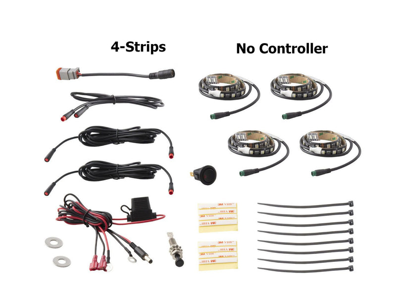 RGBW Multicolor LED Engine Bay Kit