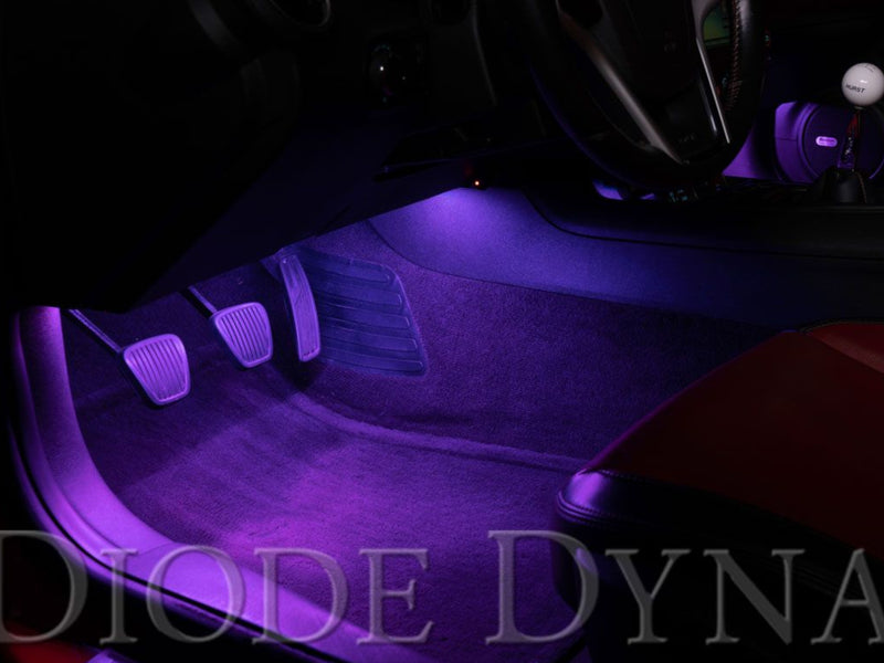 RGBW Multicolor LED Footwell Kit