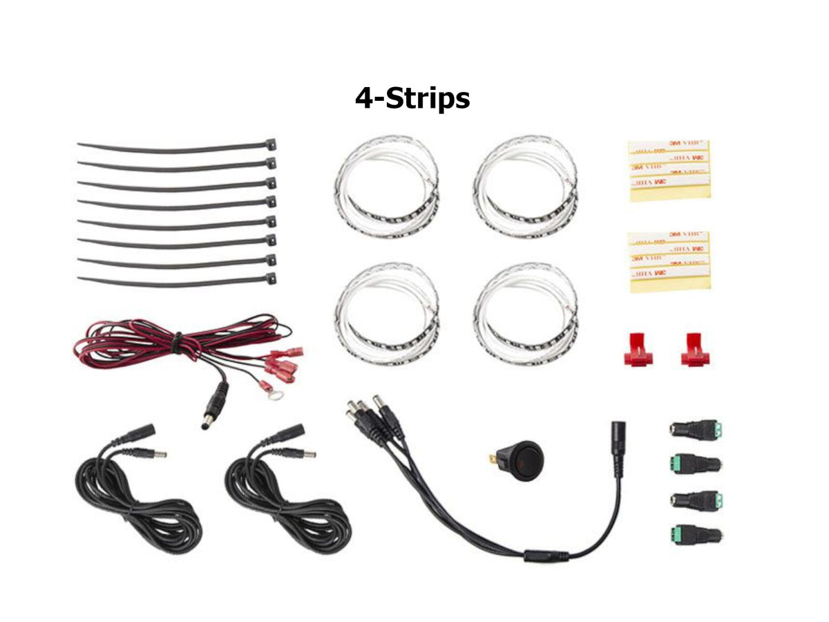 Single Color LED Footwell Kit