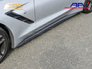 2014-19 Corvette - Performance Side Skirts - Carbon Fiber