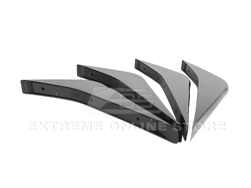 2014-19 Corvette - Rear Bumper Valance Diffuser Fins