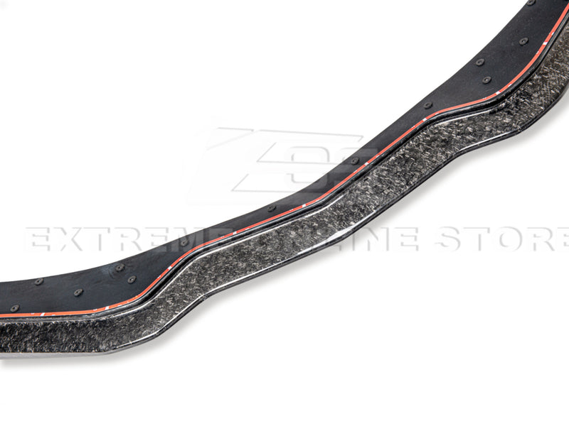 2014-19 Corvette - Stage 2 Style Front Lip - Forged Carbon Fiber