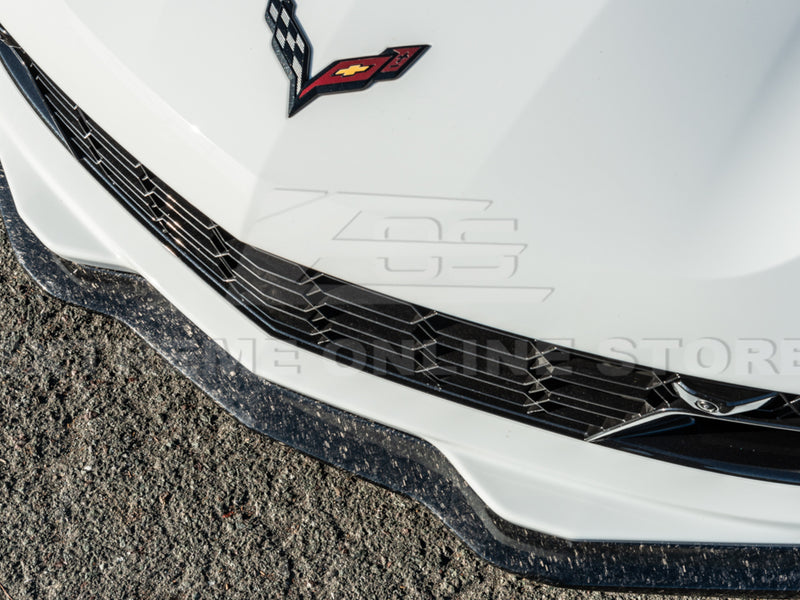 2014-19 Corvette - Stage 2 Style Front Lip - Forged Carbon Fiber