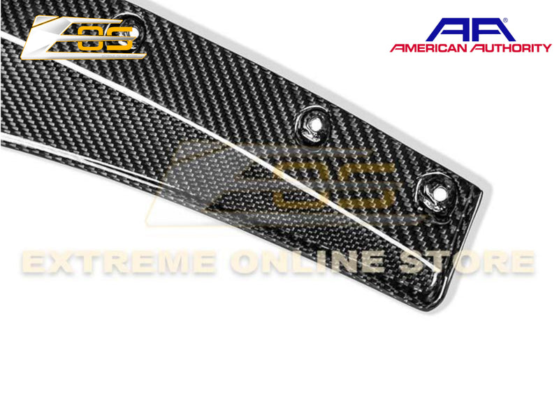 2014-19 Corvette - Stage 3 Lip Extension Winglets - Carbon Fiber