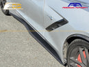 2014-19 Corvette - Z06 Style Side Skirts - Carbon Fiber