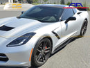 2014-19 Corvette - Z06 Style Side Skirts - Carbon Fiber