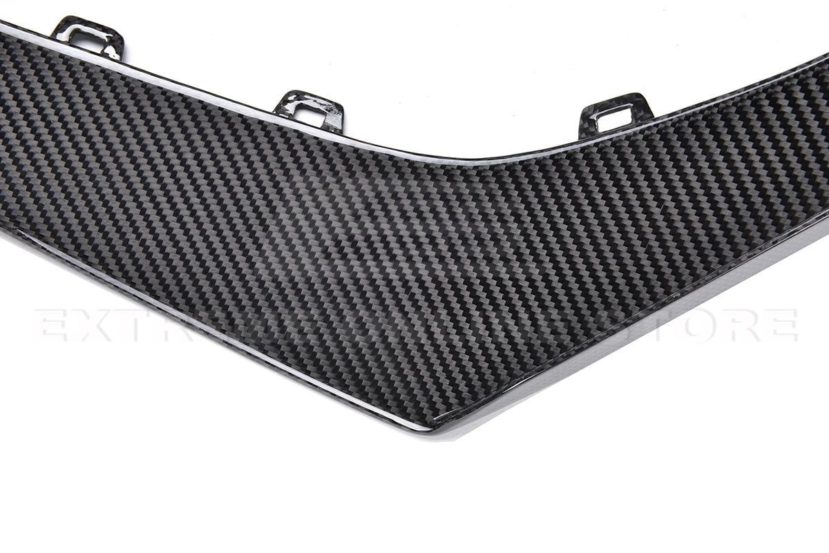 2014-24 Camaro Ikon Bumper - ZL1 1LE Style Dive Planes - Carbon Fiber