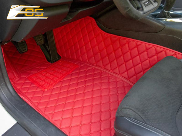 2016-24 Camaro - Floor Mats Water Proof - Artificial Leather