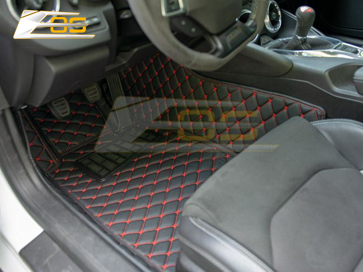 2016-24 Camaro - Floor Mats Water Proof - Artificial Leather