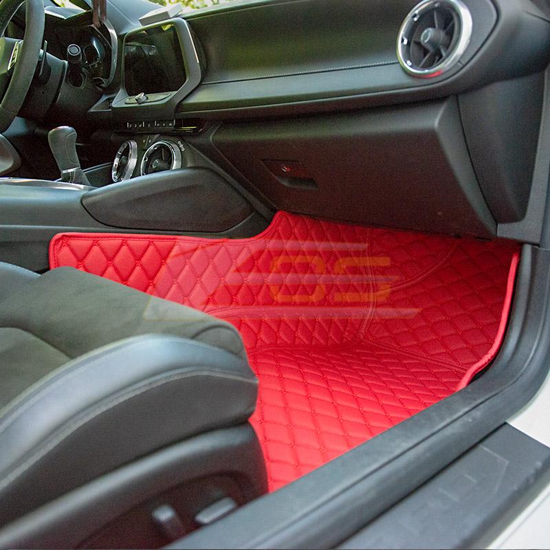 2016-24 Camaro - Floor Mats Water Proof - Artificial Leather