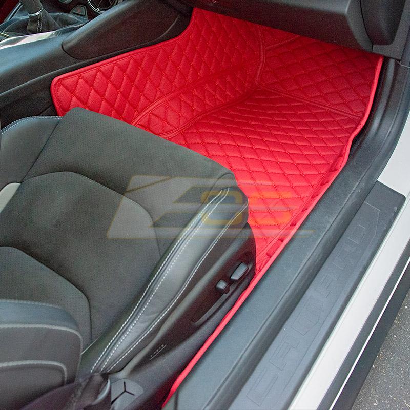 2016-24 Camaro - Floor Mats Water Proof - Artificial Leather