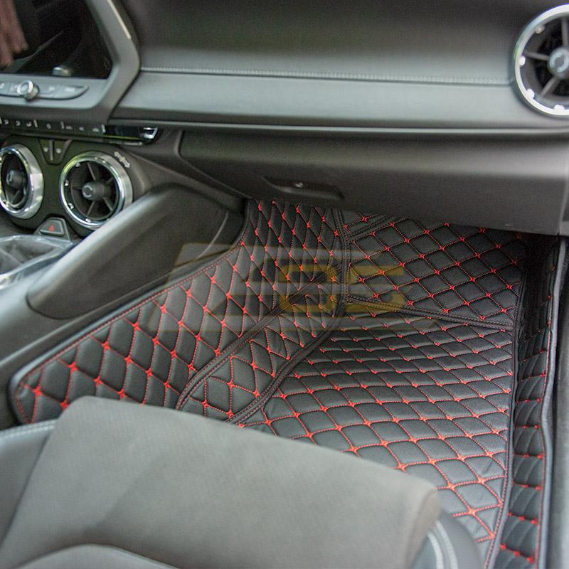 2016-24 Camaro - Floor Mats Water Proof - Artificial Leather