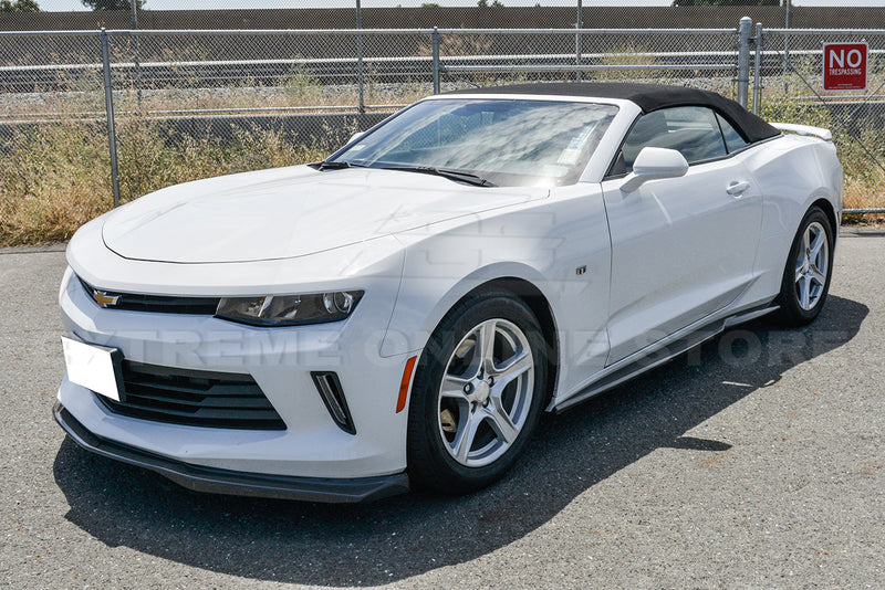 2016-18 Camaro LT/LS/RS - ACS T6 Style Front Lip - Carbon Fiber