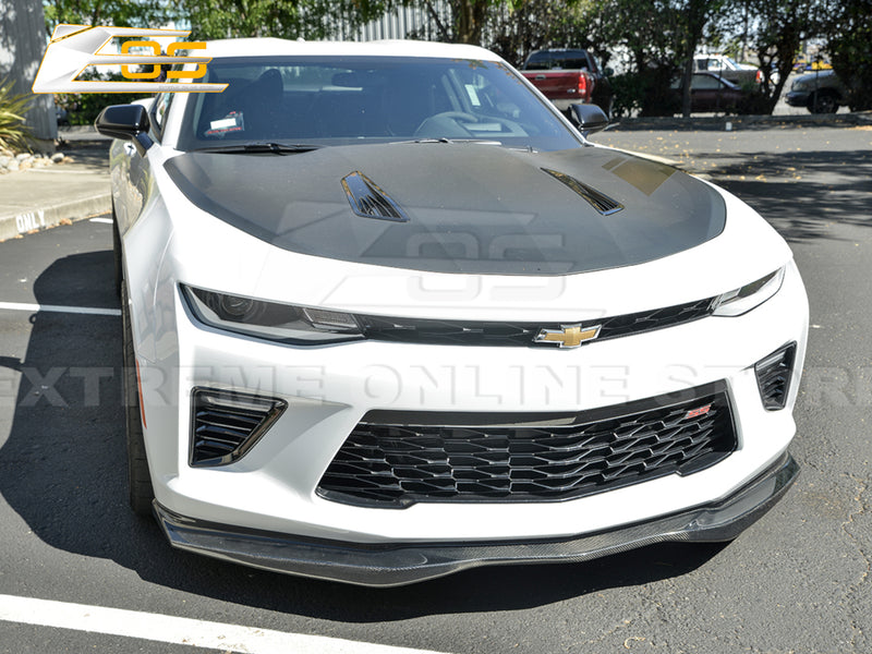 2016-18 Camaro SS - ACS T6 Style Front Lip - Carbon Fiber