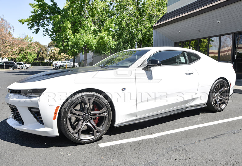2016-23 Camaro - ACS T6 Style Side Skirts - Carbon Fiber