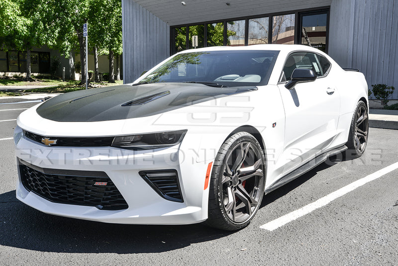 2016-23 Camaro - ACS T6 Style Side Skirts - Carbon Fiber