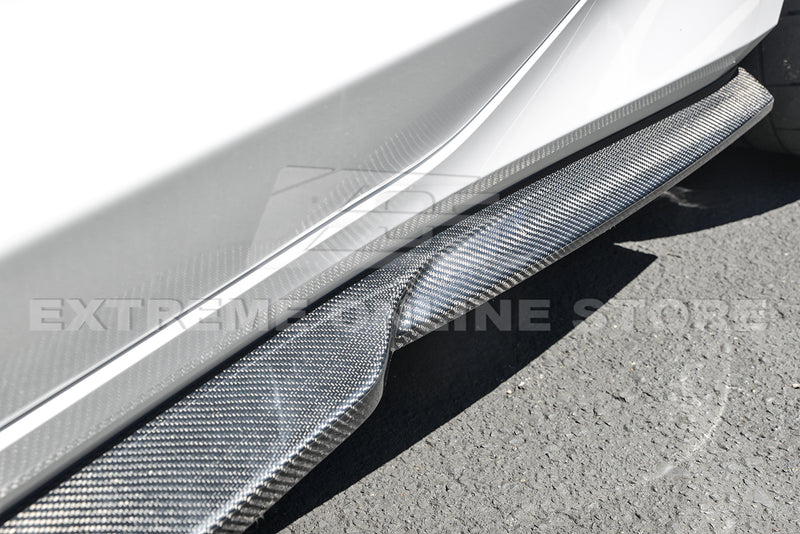 2016-23 Camaro - ACS T6 Style Side Skirts - Carbon Fiber