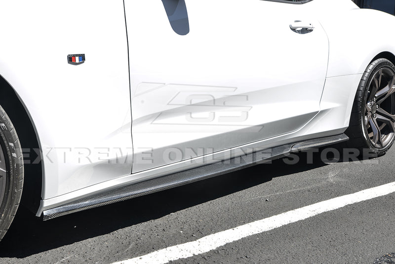 2016-23 Camaro - ACS T6 Style Side Skirts - Carbon Fiber