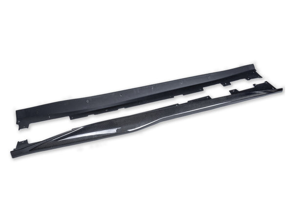 2016-23 Camaro - ZL1 Style Side Skirts - Carbon Fiber