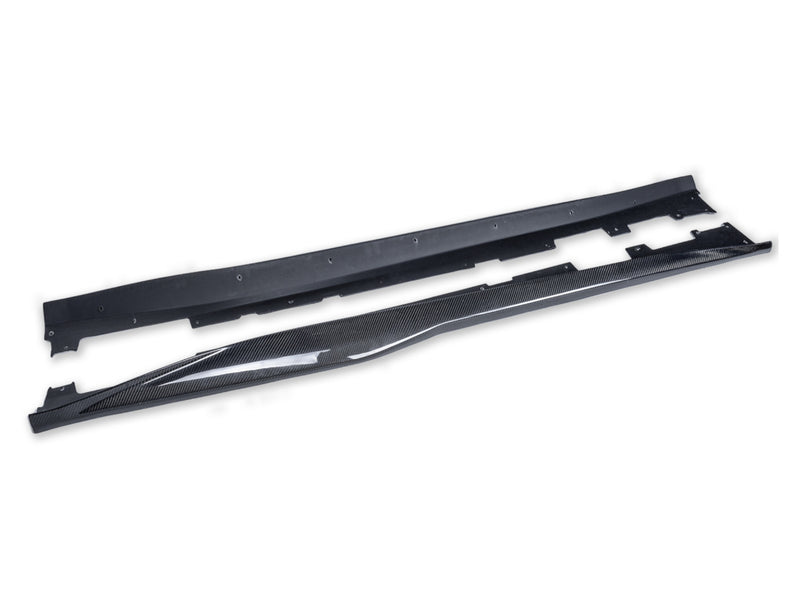 2016-23 Camaro - ZL1 Style Side Skirts - Carbon Fiber