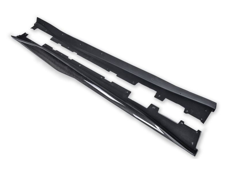 2016-23 Camaro - ZL1 Style Side Skirts - Carbon Fiber