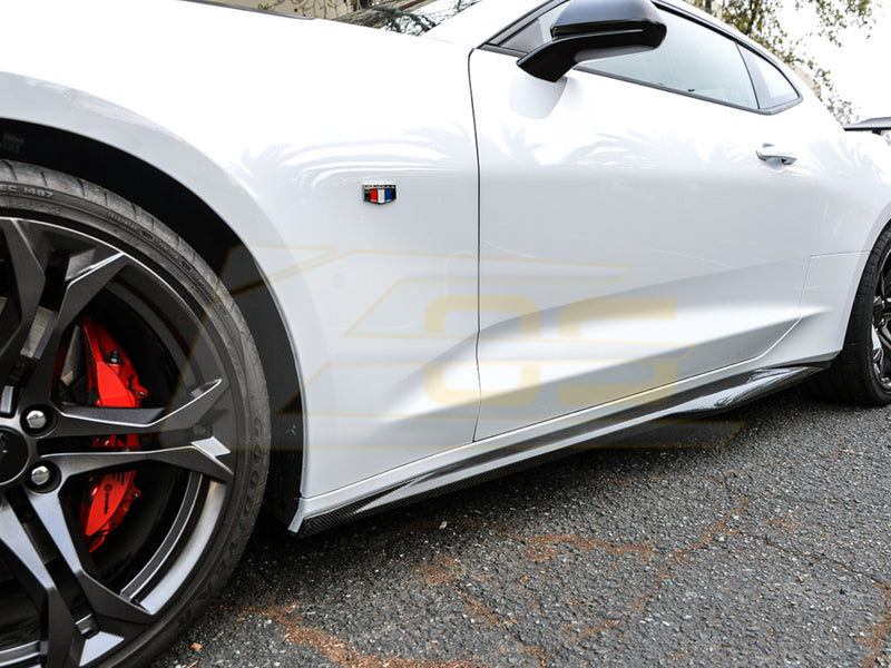 2016-23 Camaro - ZL1 Style Side Skirts - Carbon Fiber
