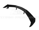 2020-24 Corvette - High Wing Spoiler With Wicker Bill - Carbon Fiber