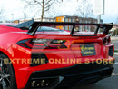 2020-24 Corvette - High Wing Spoiler With Wicker Bill - Carbon Fiber