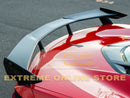 2020-24 Corvette - High Wing Spoiler With Wicker Bill - Carbon Fiber