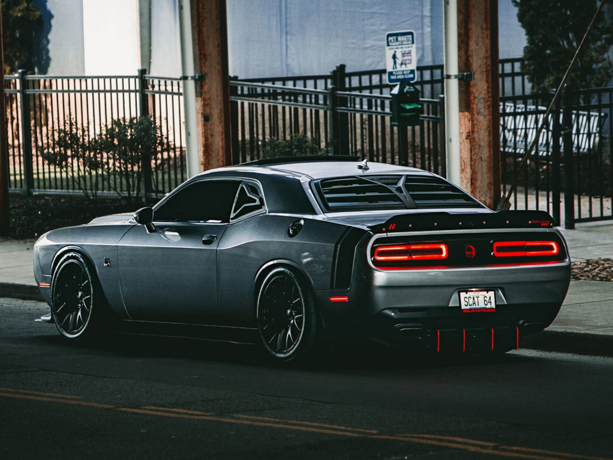 2008-23 Challenger - Torch Quarter Window Louvers
