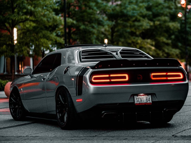 2008-23 Challenger - Torch Rear Window Louver