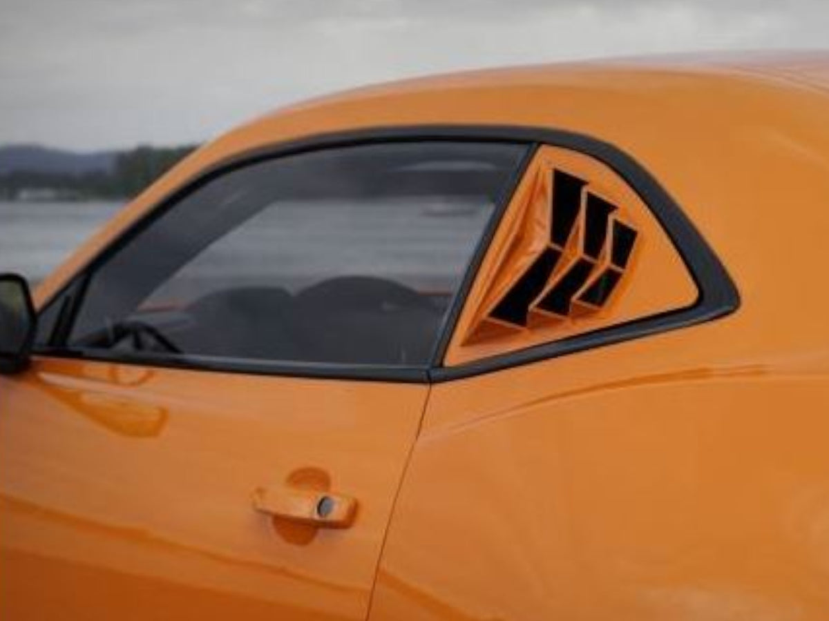 2010-15 Camaro - Bakkdraft Quarter Window Louvers