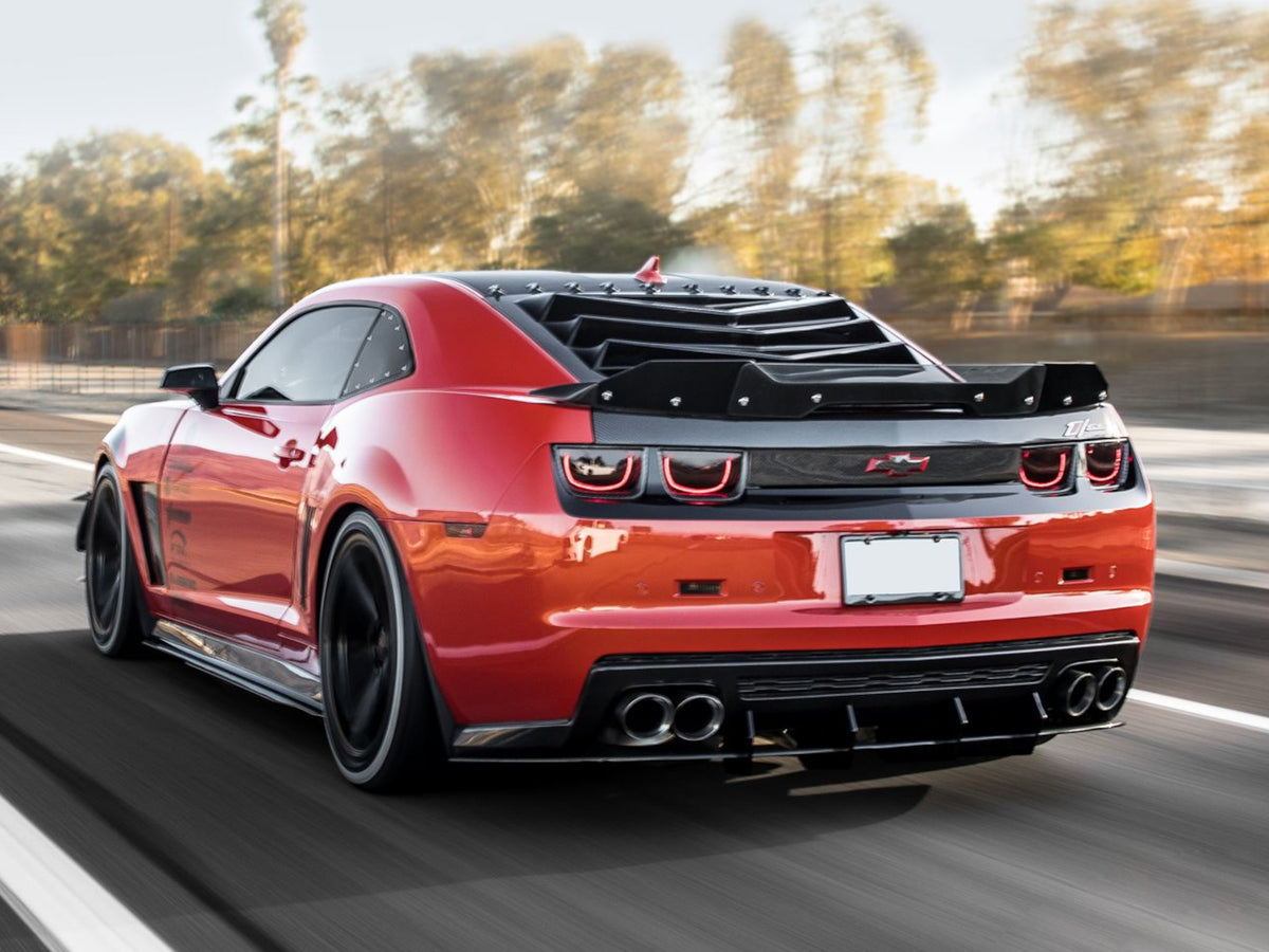 2010-15 Camaro - Bakkdraft Rear Window Louver