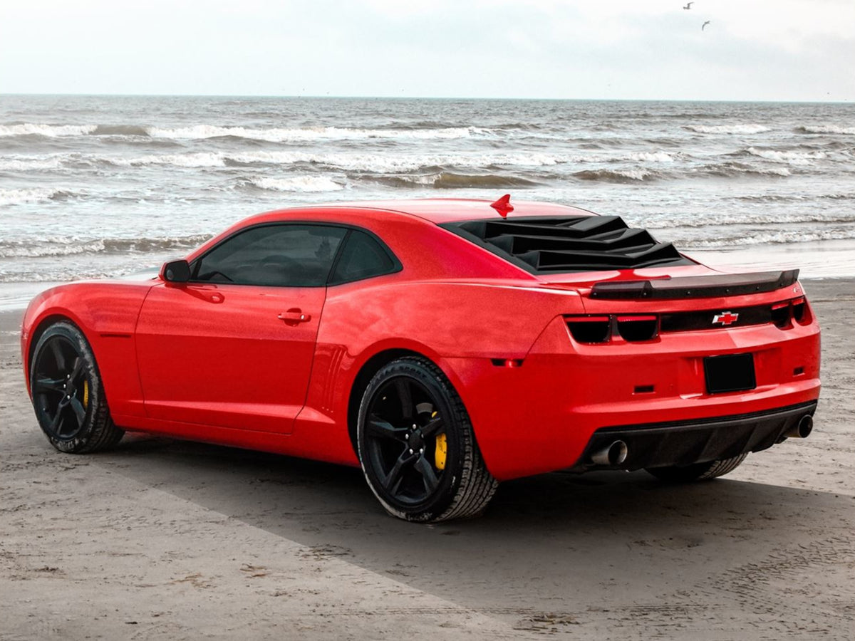 2010-15 Camaro - Bakkdraft Rear Window Louver