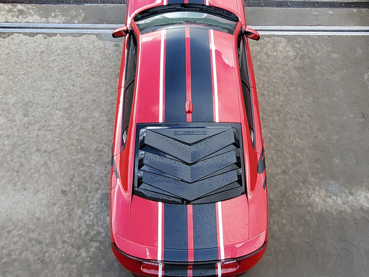 2011-23 Charger - Bakkdraft Rear Window Louver