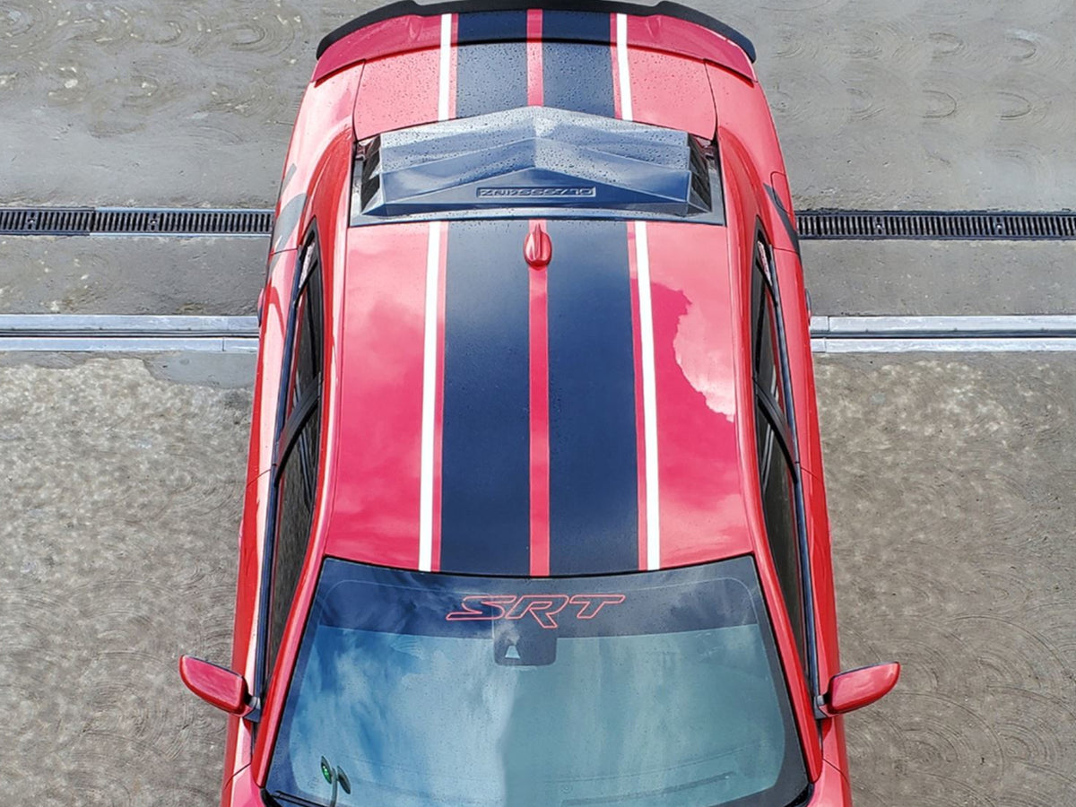 2011-23 Charger - Bakkdraft Rear Window Louver
