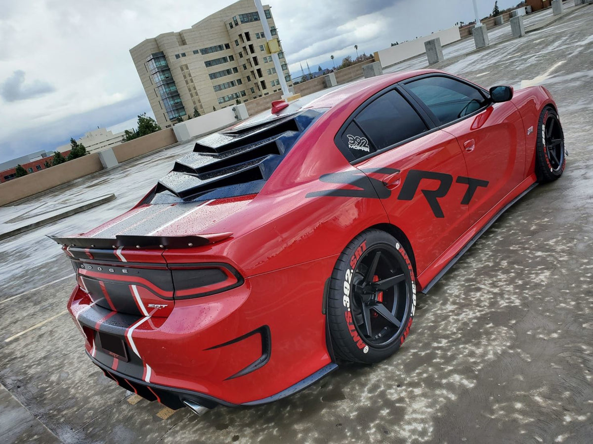 2011-23 Charger - Bakkdraft Rear Window Louver