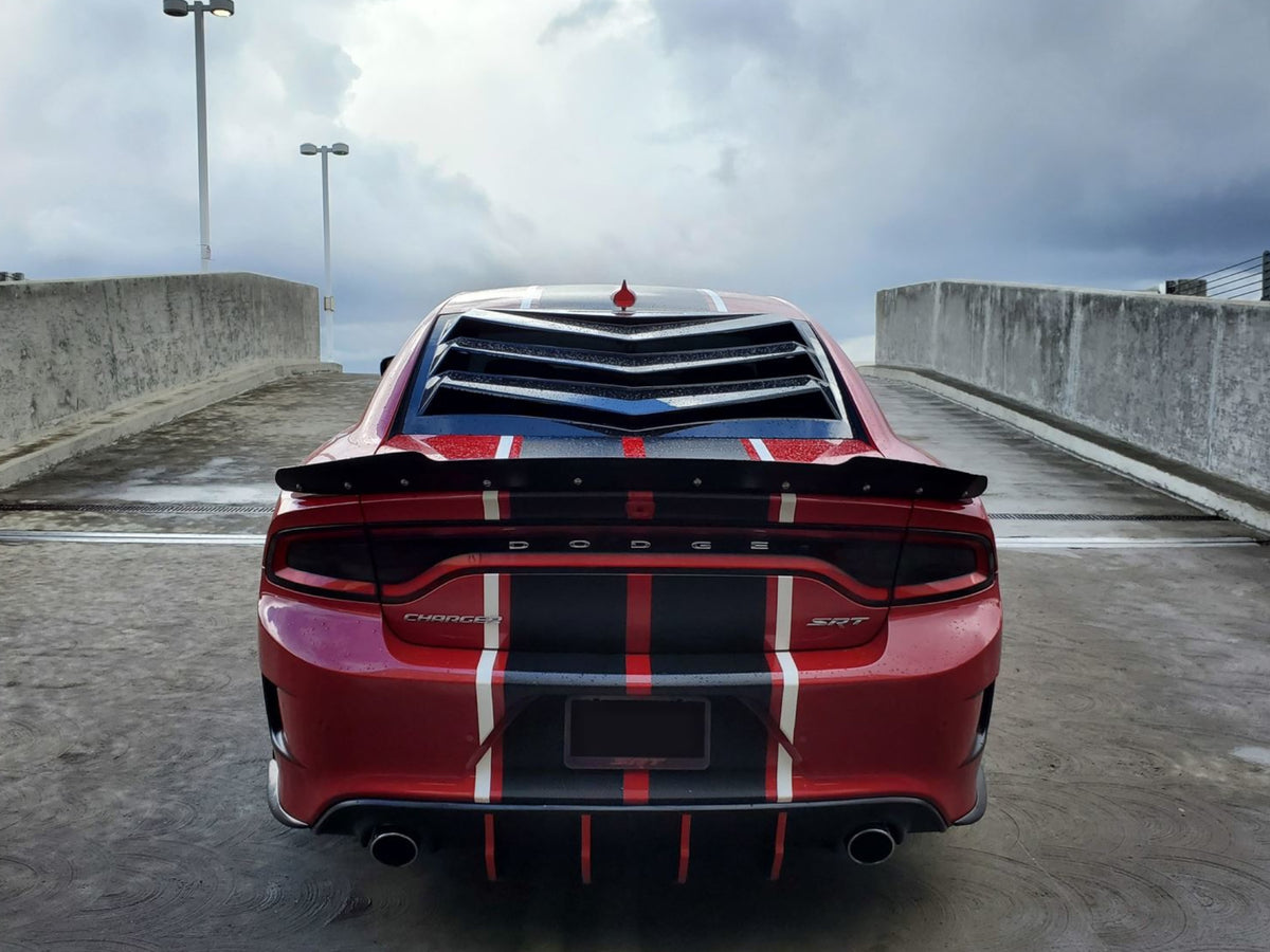 2011-23 Charger - Bakkdraft Rear Window Louver