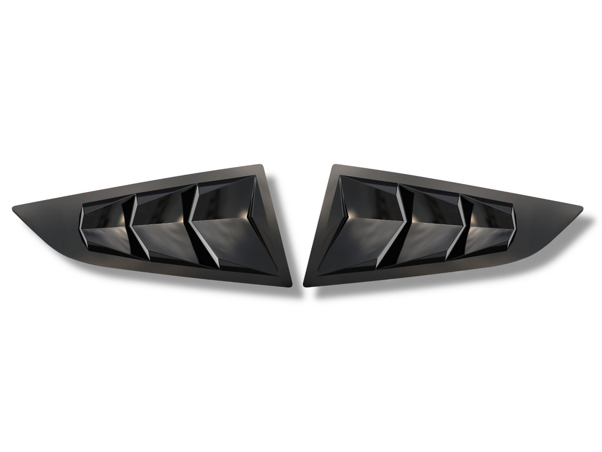 2014-19 Corvette - Bakkdraft Quarter Window Louvers