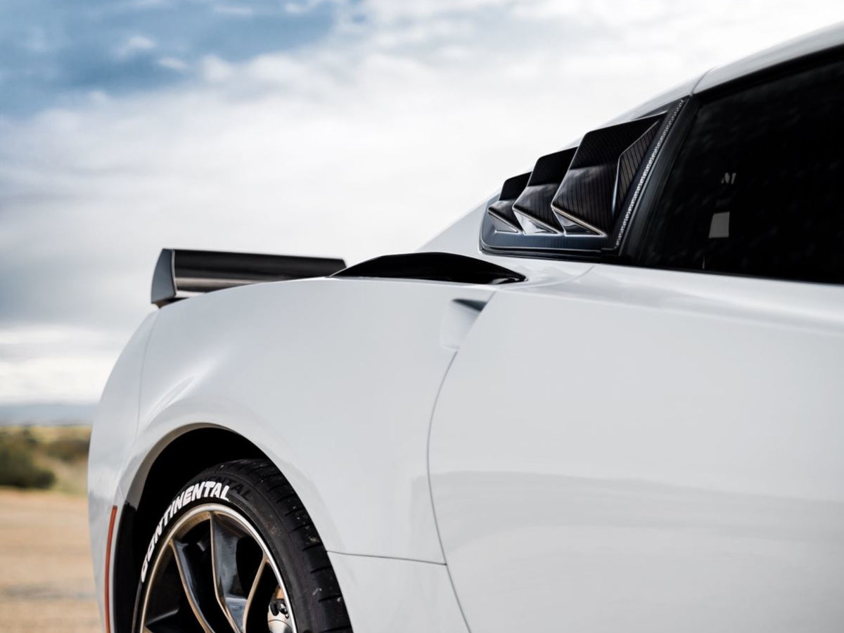 2014-19 Corvette - Bakkdraft Quarter Window Louvers
