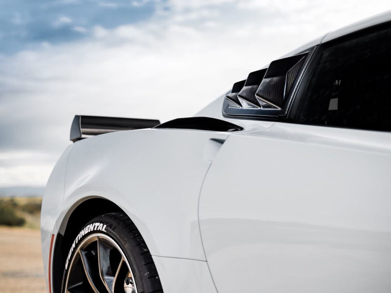 2014-19 Corvette - Bakkdraft Quarter Window Louvers