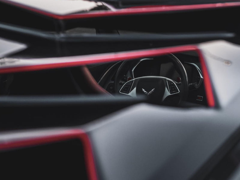 2014-19 Corvette - Bakkdraft Rear Window Louver