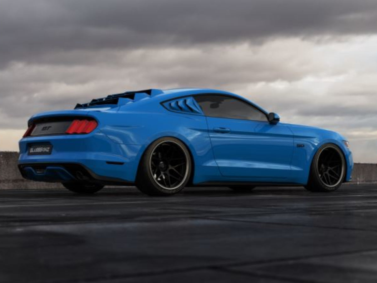 2015-23 Mustang - Bakkdraft Quarter Window Louvers