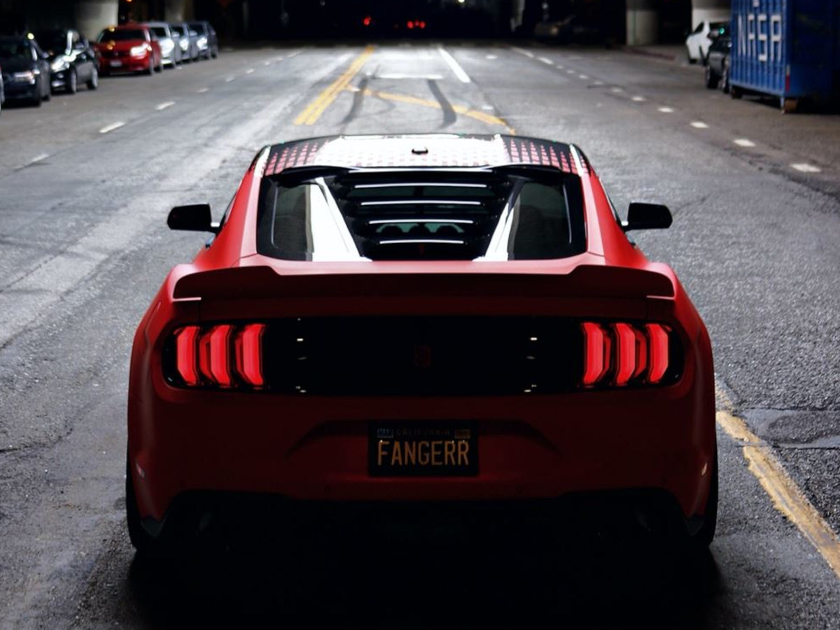 2015-23 Mustang - Tekno 1 Rear Window Louver