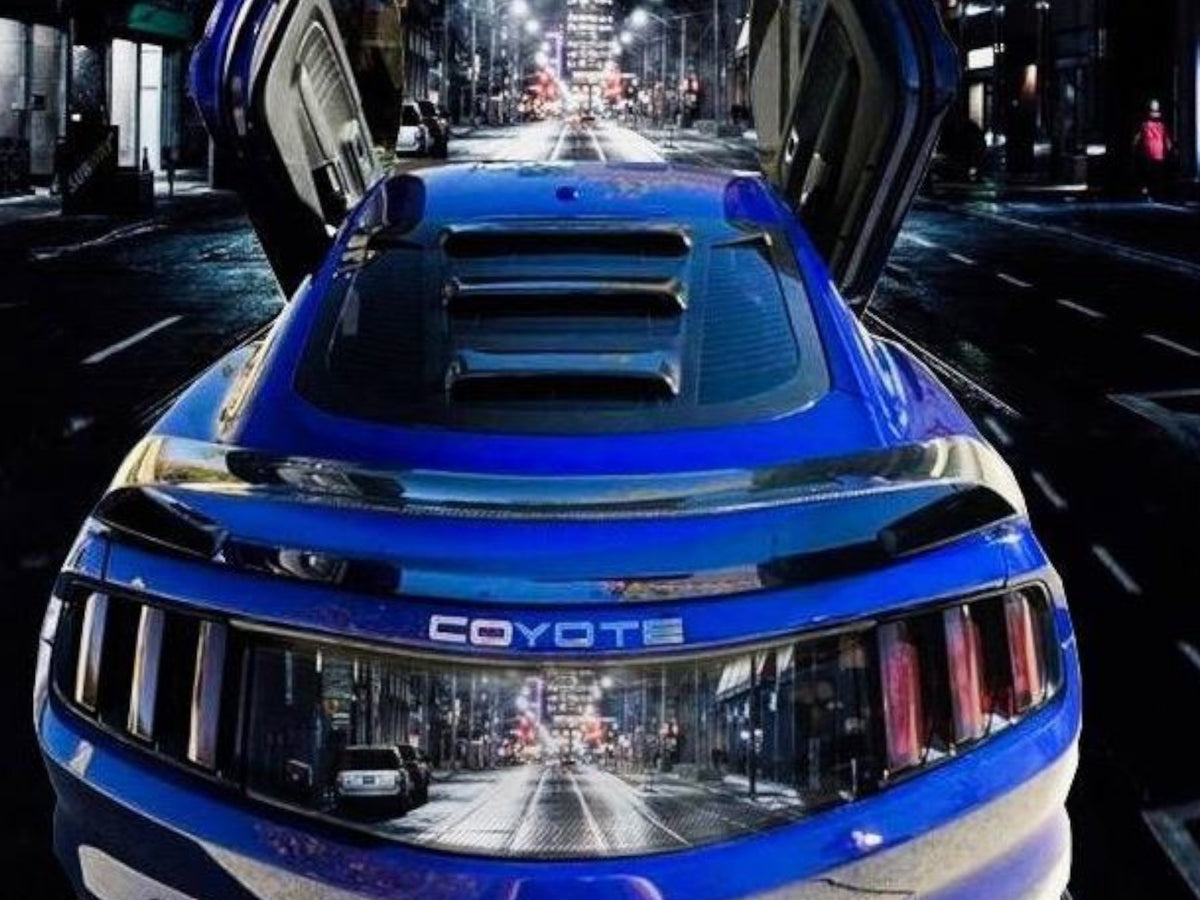 2015-23 Mustang - Tekno 2 Rear Window Louver