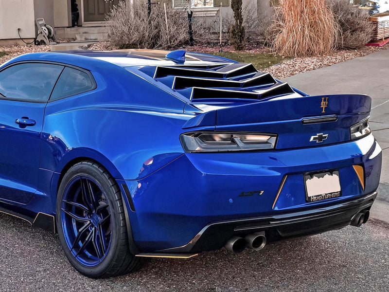 Rear louvers camaro discount
