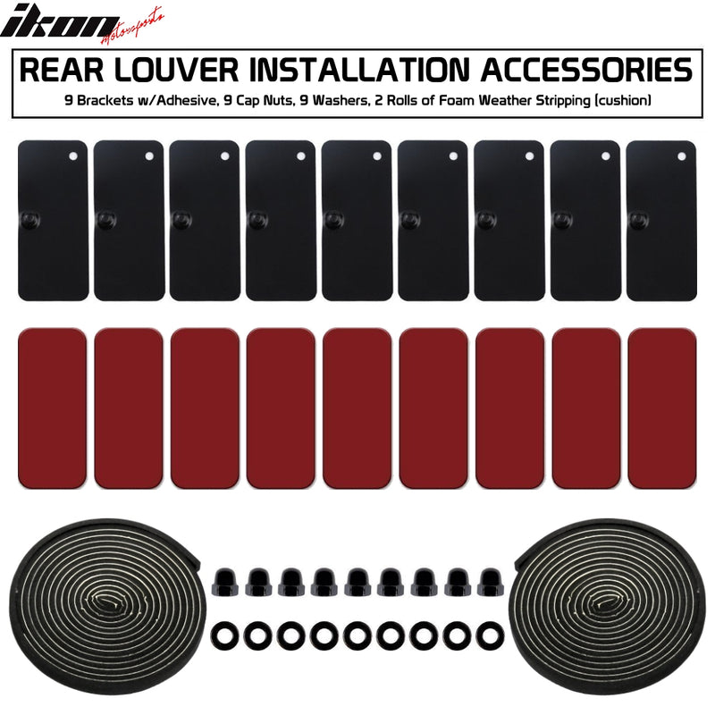 2011-23 Charger - Rear Window Louver