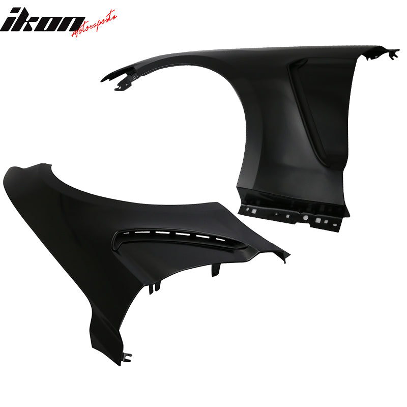 2015-17 Mustang - GT350 Style Steel Fenders