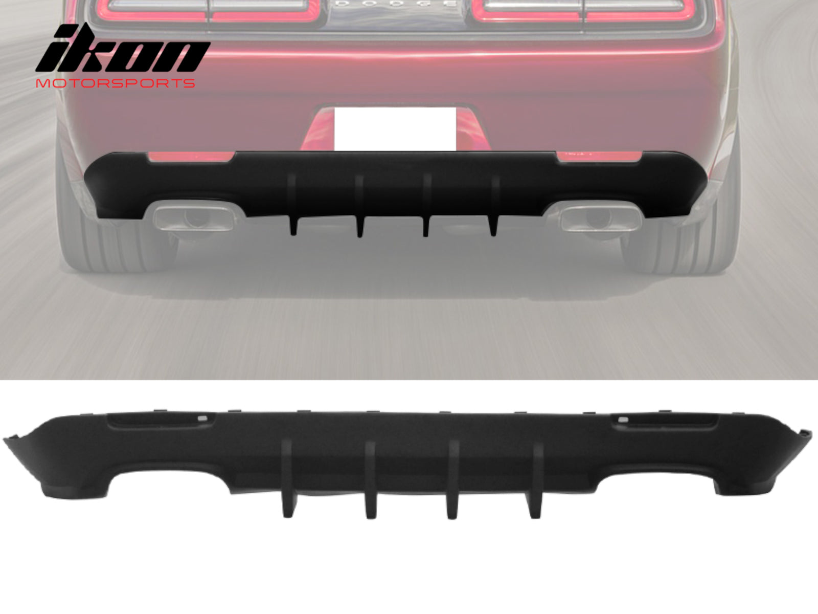 2015-23 Challenger - Rear Valance Diffuser