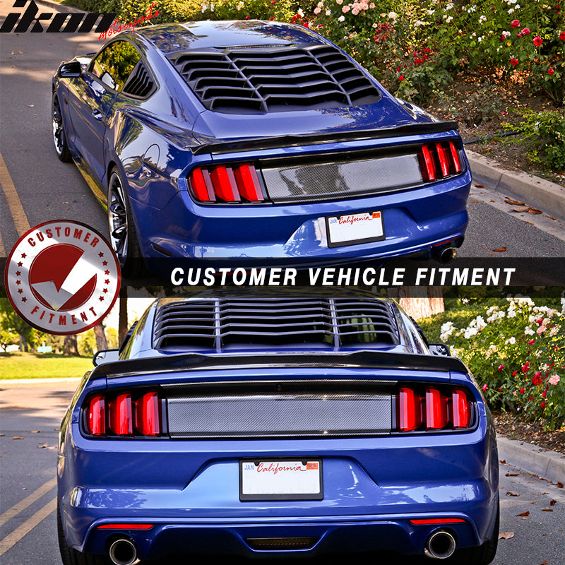 2015-23 Mustang - Rear Window Louver